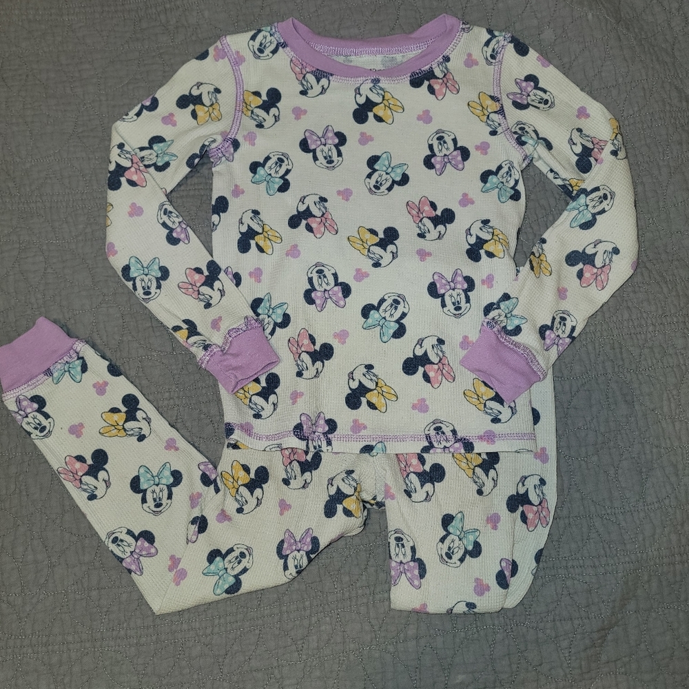 Girls 5T Disney Cuddl Duds Pajamas